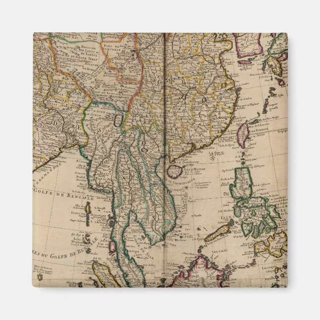Imán China e India (Frente)