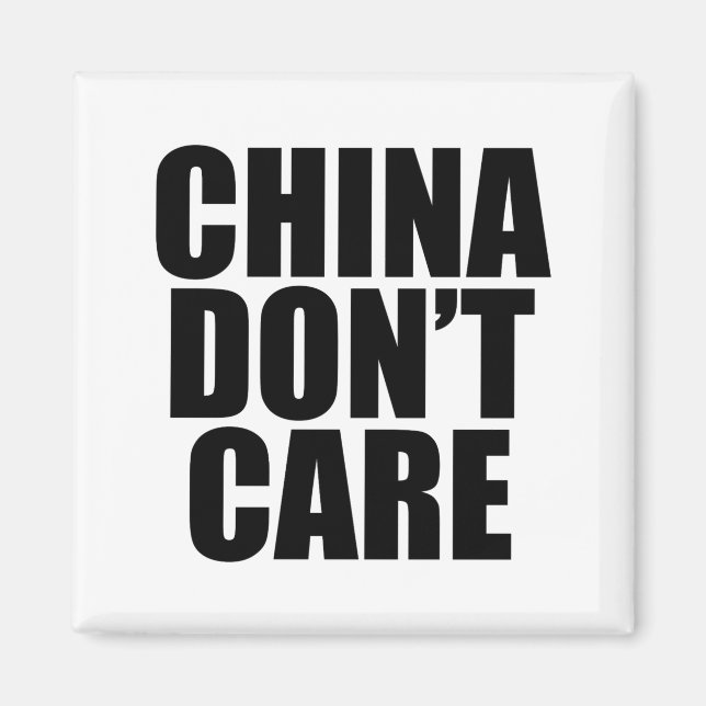 Imán China No Le Importa (Frente)