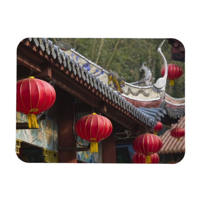 Imán CHINA, Provincia de Chongqing, Fengdu. Fantasma de (Horizontal)