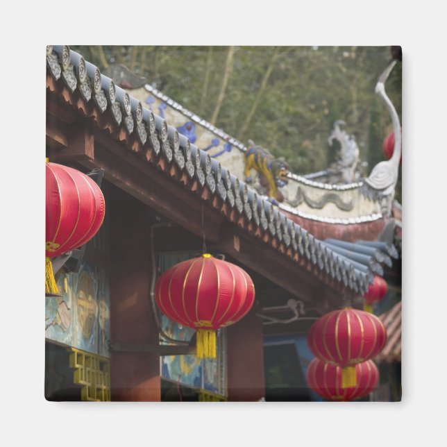 Imán CHINA, provincia de Chongqing, Fengdu. Fengdu Ghos (Frente)