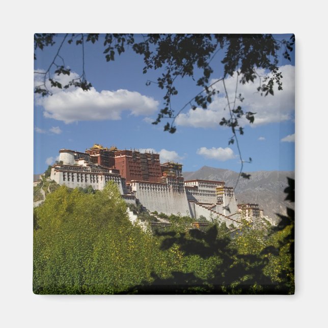 Imán China, Tíbet, Lhasa, Palacio de Potala (Frente)