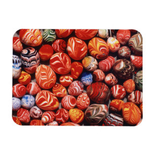 Imán China, tumbas muertas, recuerdos de vidrio pintado