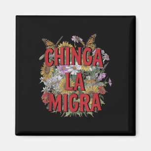 Imán Chinga La Migra Hombres Mujeres 8645 Abolir Hielo