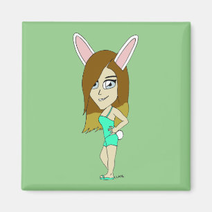 Imán Chini Bunny chica