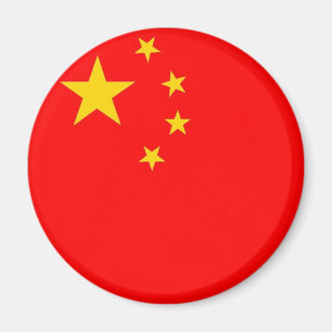 Imán chino de la bandera