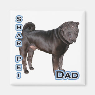 Imán Chino Shar-Pei Dad 4 - Magnet