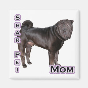 Imán Chino Shar-Pei Mom 4 - Magnet