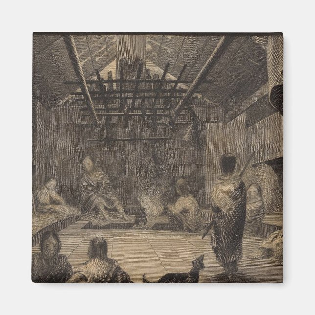 Imán Chinook Lodge, Oregón (Frente)