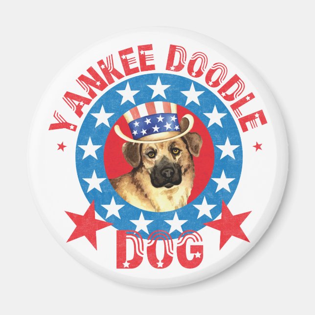 Imán Chinook patriótico (Frente)