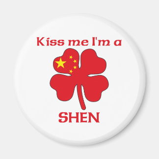 Imán Chinos personalizados me besan, soy Shen