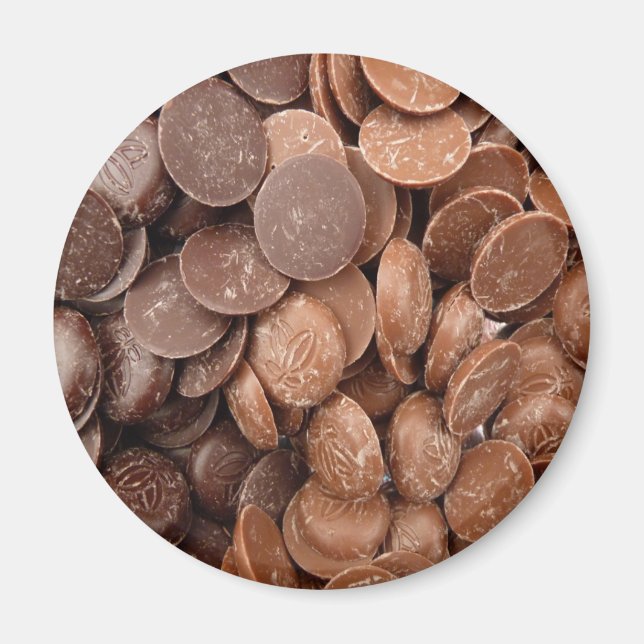 Imán chips de chocolate (Frente)