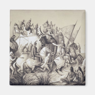 Imán Chir Singh, Maharajá de los sijs con el Rey de