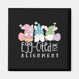 Imán Chiropractor De Gnomes De Pascua Citado Para Alig