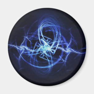 Imán Chispas azules