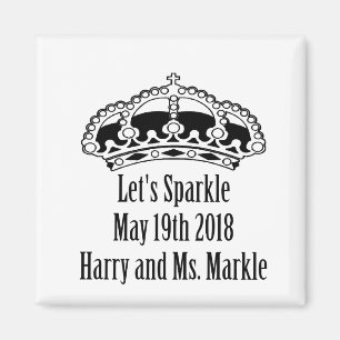 Imán Chispeemos Harry y Meghan 19 de mayo de 2018