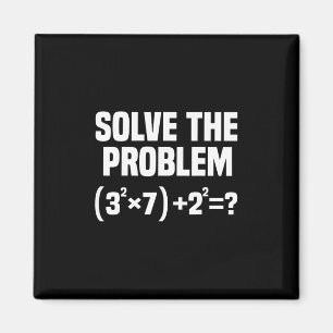 Imán Chiste 67 Meme Matemáticas Seis Siete Profesor Bra