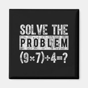 Imán Chiste 67 Meme Pemdas Profesor de Matemáticas Elem