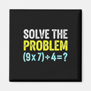 Imán Chiste 67 Meme Seis Siete Profesor de Matemáticas