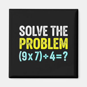 Imán Chiste 67 Meme Seis Siete Profesor de Matemáticas