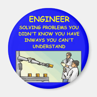 Imán chiste de ingeniería