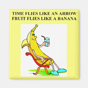 Imán Chiste de la comida del PLÁTANO