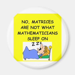 Imán chiste de la matemáticas