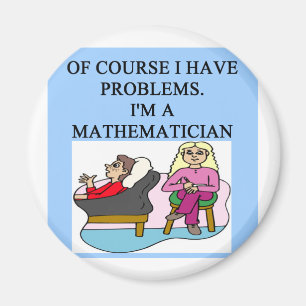 Imán Chiste de la psicología de la MATEMÁTICAS