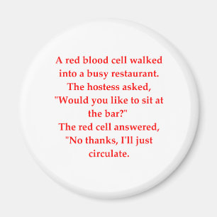 Imán chiste de la sangre