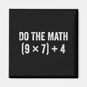Imán Chiste de Matemáticas 67 Meme