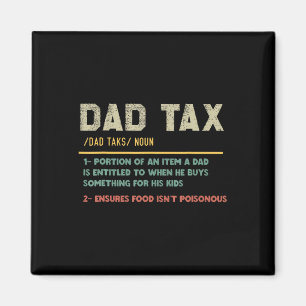 Imán Chiste de papá del Día del Padre divertido en defi