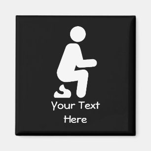 Imán CHISTE de Personalizares divertidos de POOP