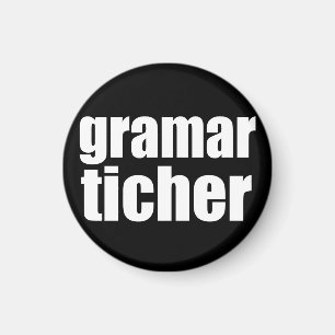 Imán Chiste de profesores de gramática