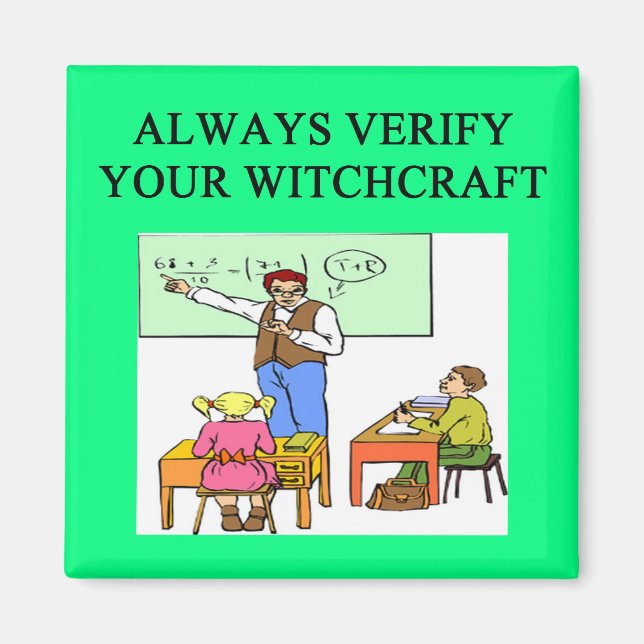 Imán chiste de resultados experimentales (Frente)