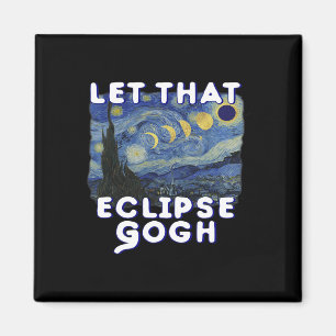 Imán Chiste de Van Gogh conmemorativo de la camiseta de