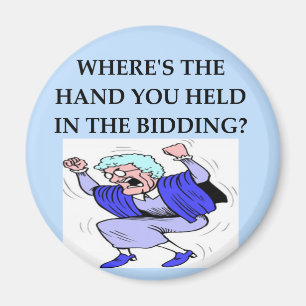 Imán chiste del jugador puente