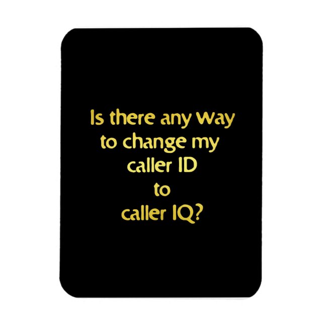 Imán Chiste divertido cambiando ID a CI (Vertical)