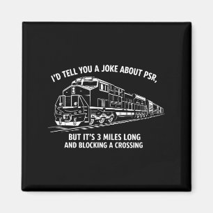 Imán Chiste divertido de ferrocarril psr precisión prog