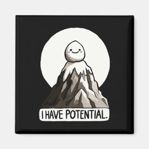 Imán Chiste Físico - Tengo Potencial Rock Mountain Stic