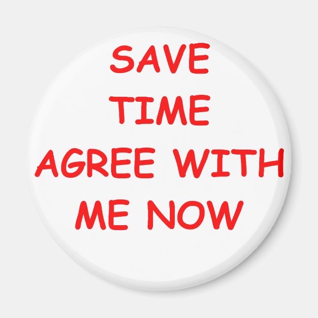 Imán chiste gracioso para ti (Frente)