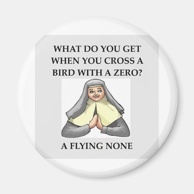 Imán chiste matemático (Frente)