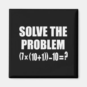 Imán Chistoso 67 Meme Pemdas Profesor de Matemáticas El