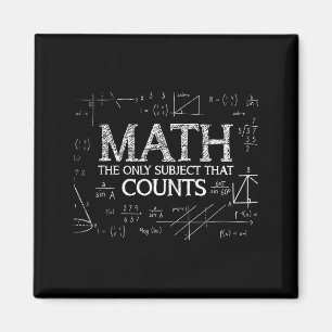 Imán Chistoso Friki De La Ciencia Matemáticas El Único