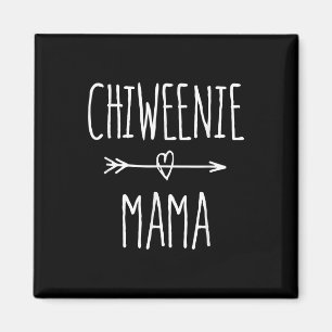 Imán chiweenie mama chihuahua regalo de mamá