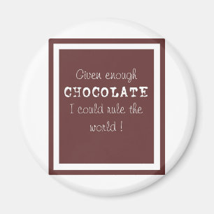 Imán chocolate