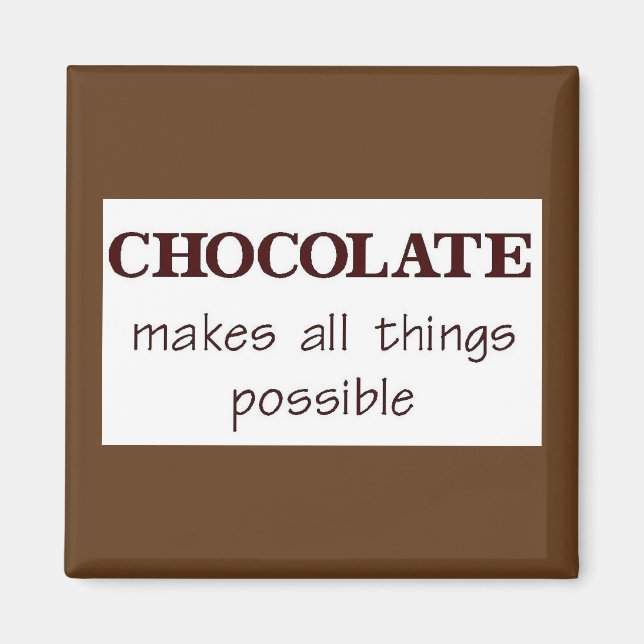 Imán Chocolate (Frente)
