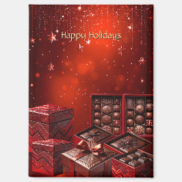 Imán Chocolate Candy Holiday Magnet