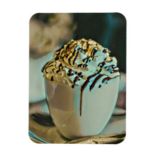 Imán chocolate con crema de helado