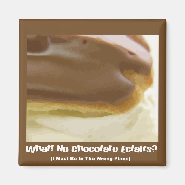 Imán Chocolate Eclair Magnet (Frente)