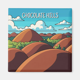 Imán Chocolate Hills Bohol Philippines Travel