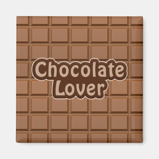 Imán Chocolate Lover (Frente)